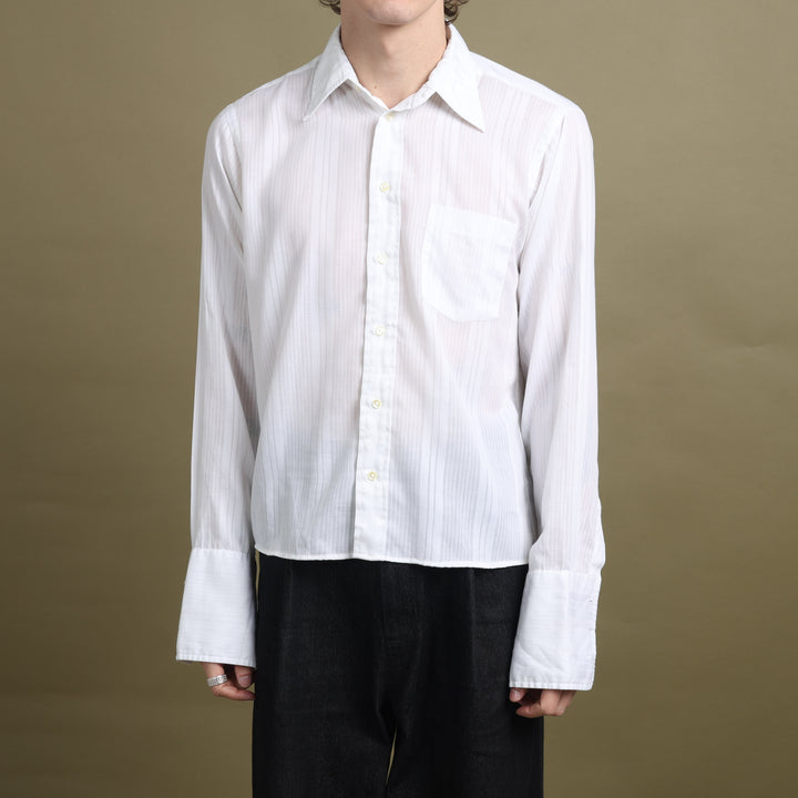 Baskin Dress Shirt White Men's M