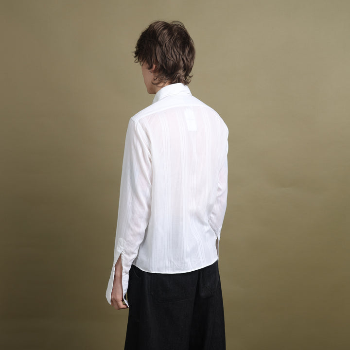 Baskin Dress Shirt White Men's M
