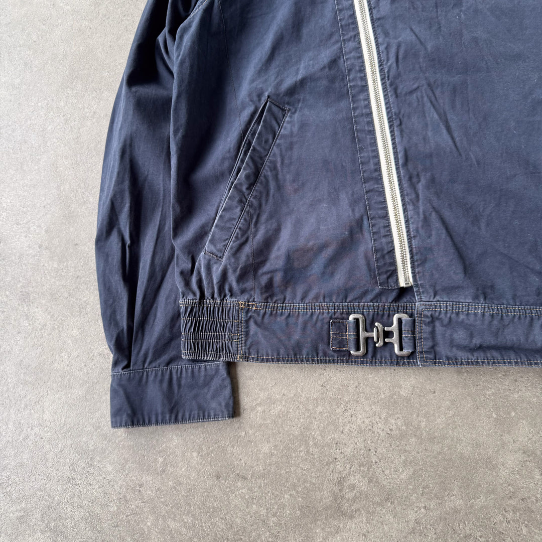 Ralph Lauren Biker Jacket Navy Blue Men's L