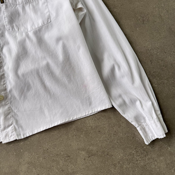 Armani Jeans Oxford Shirt White Men's M