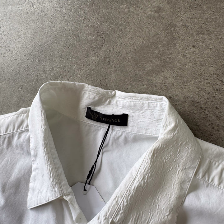 Versace Dress Shirt White Men's L