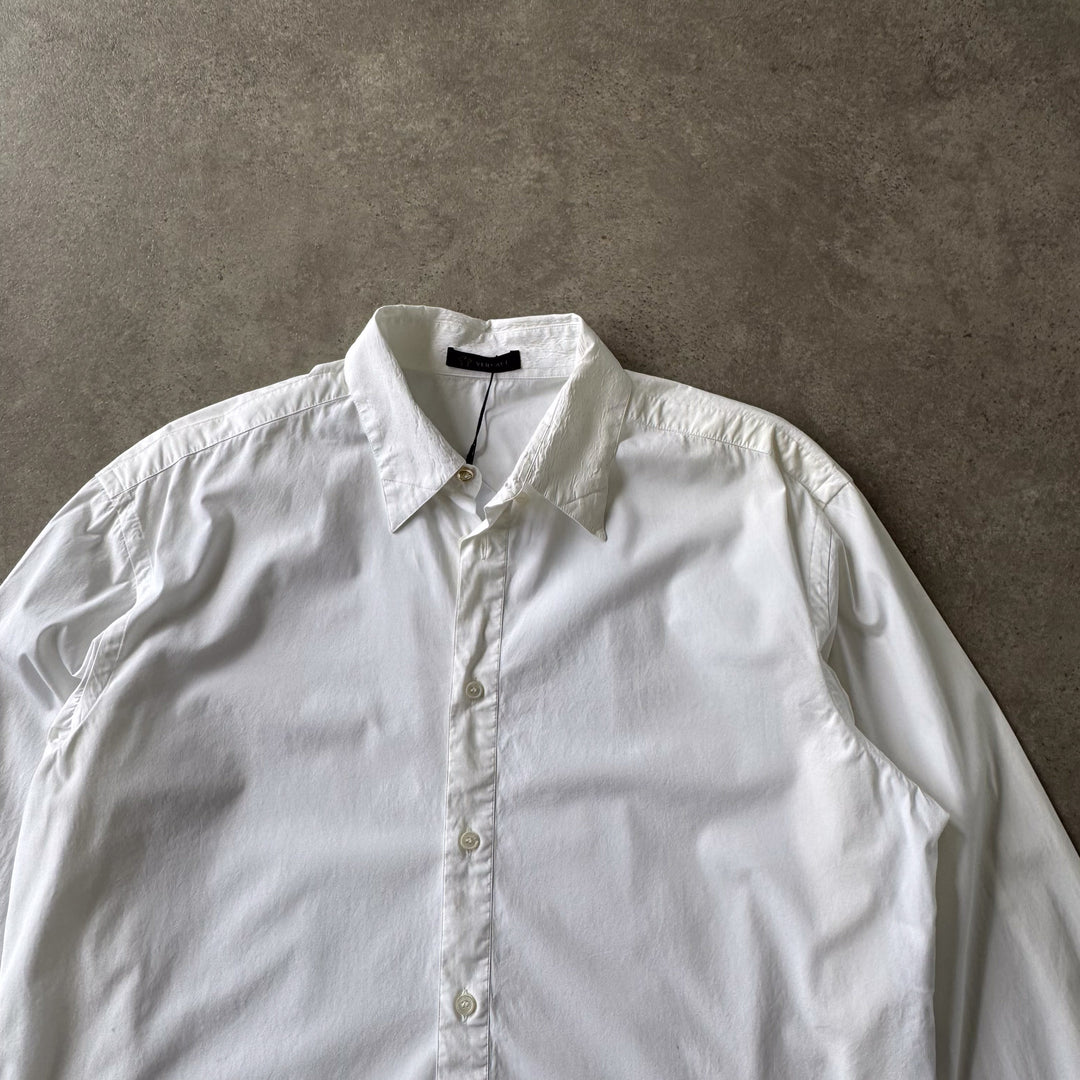 Versace Dress Shirt White Men's L