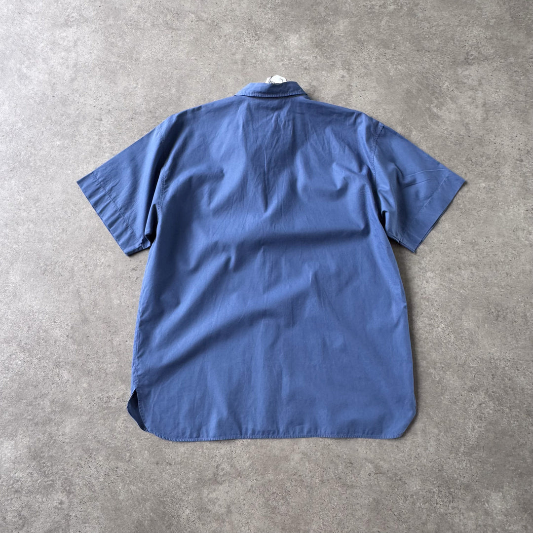 Dolce & Gabbana Short Sleeve Shirt Bottle Blue Men's XL