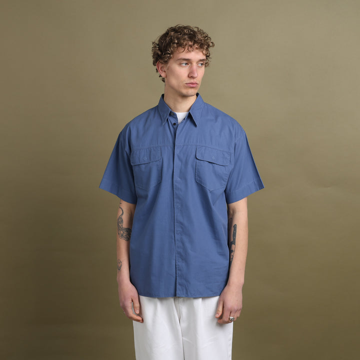 Dolce & Gabbana Short Sleeve Shirt Bottle Blue Men's XL
