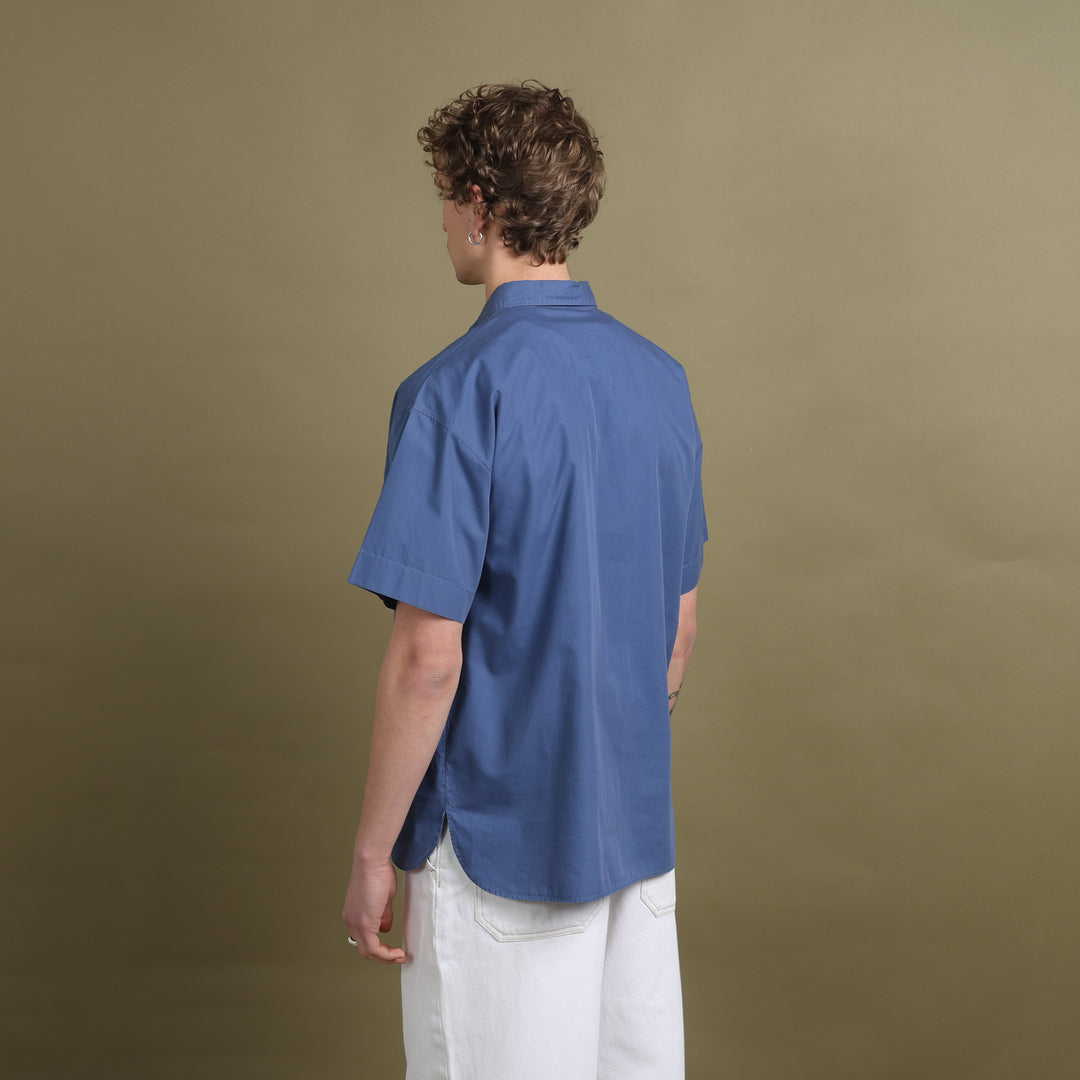 Dolce & Gabbana Short Sleeve Shirt Bottle Blue Men's XL