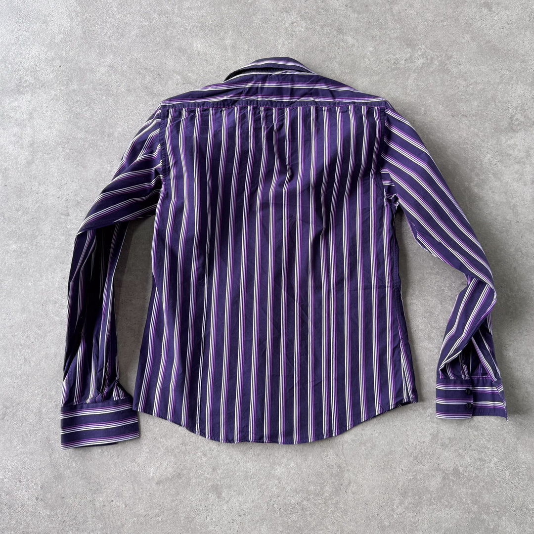 Yves Saint Laurent Dress Shirt Purple Men's M