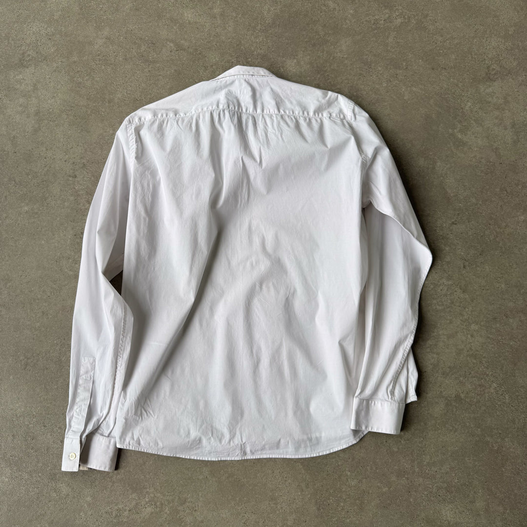 Burberry Dress Shirt White Men's XL