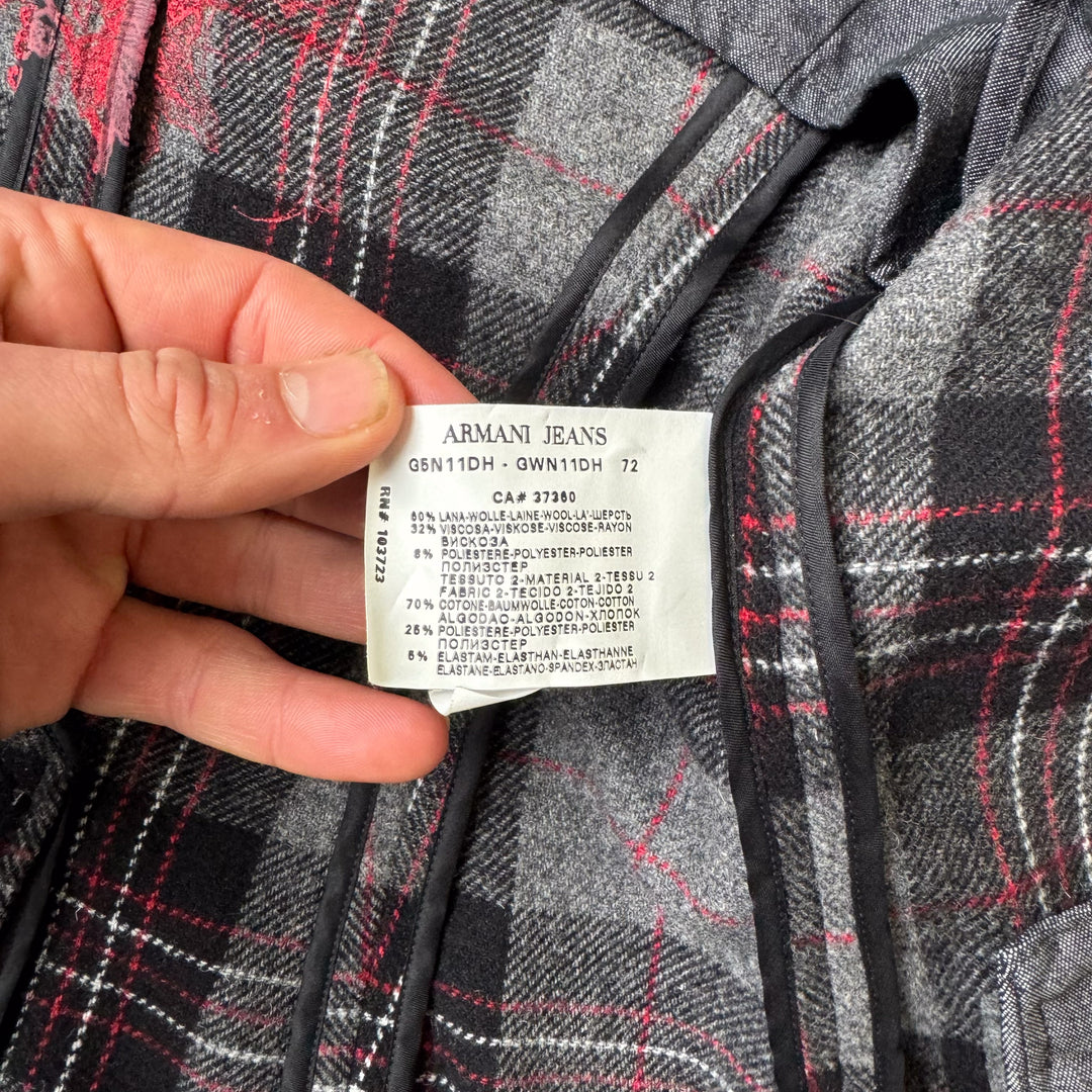 Armani Jeans Blazer Grey Women's UK 10