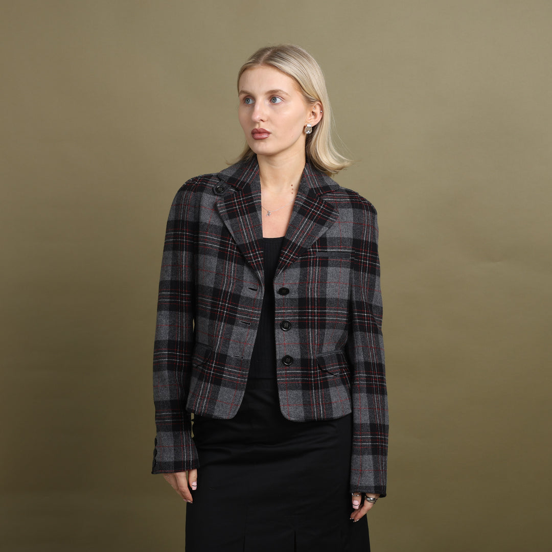 Armani Jeans Blazer Grey Women's UK 10