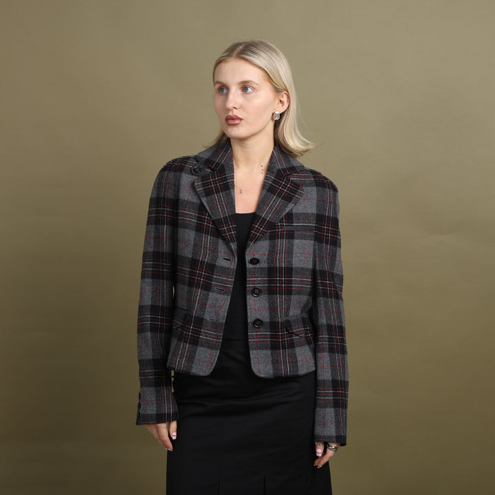 Armani Jeans Blazer Grey Women's UK 10