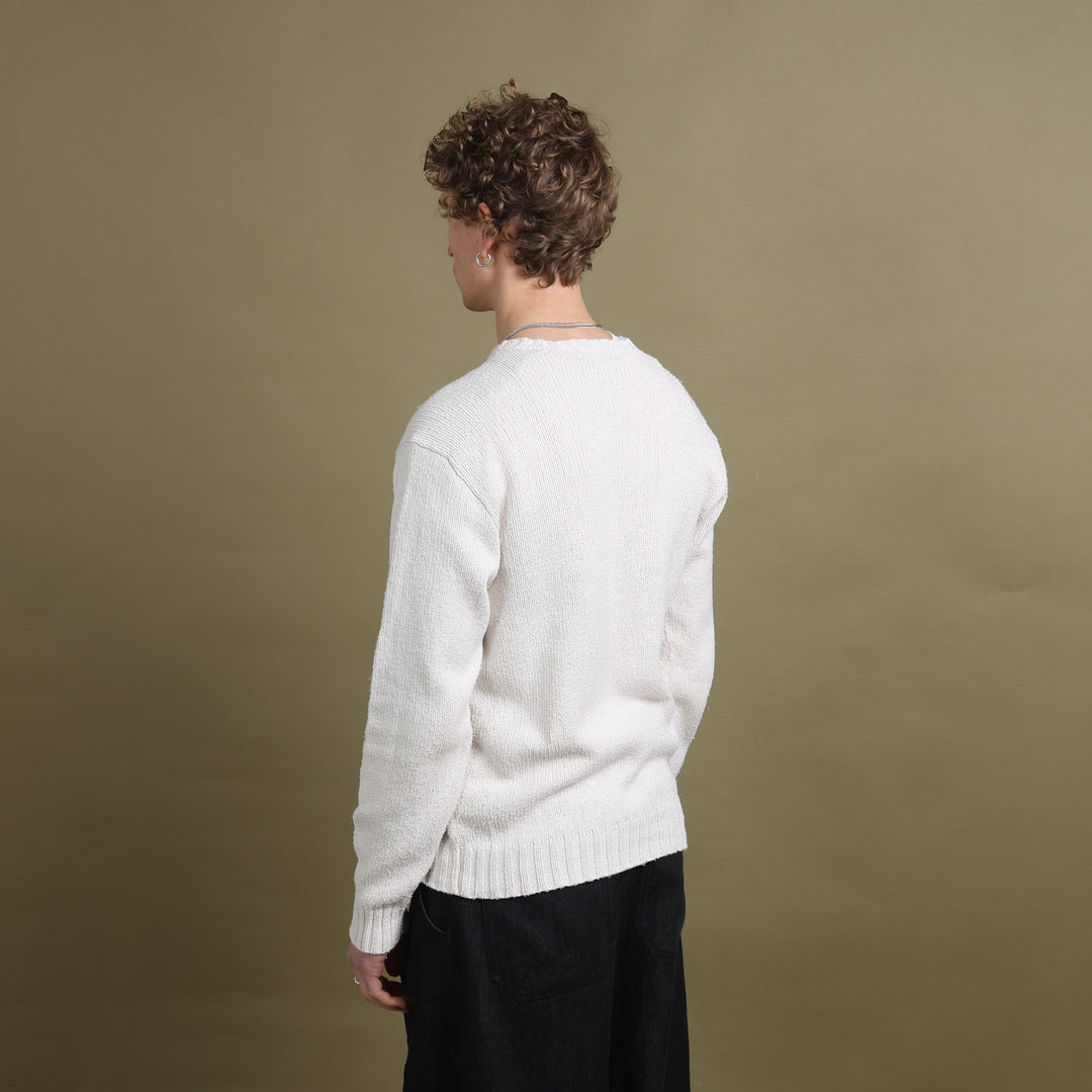 Ralph Lauren Crew Neck Jumper White Men's L