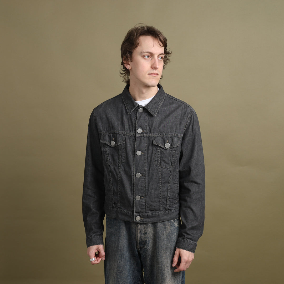 Armani Jeans Denim Jacket Dark Grey Men's M