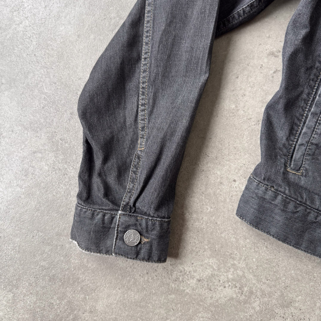 Armani Jeans Denim Jacket Dark Grey Men's M