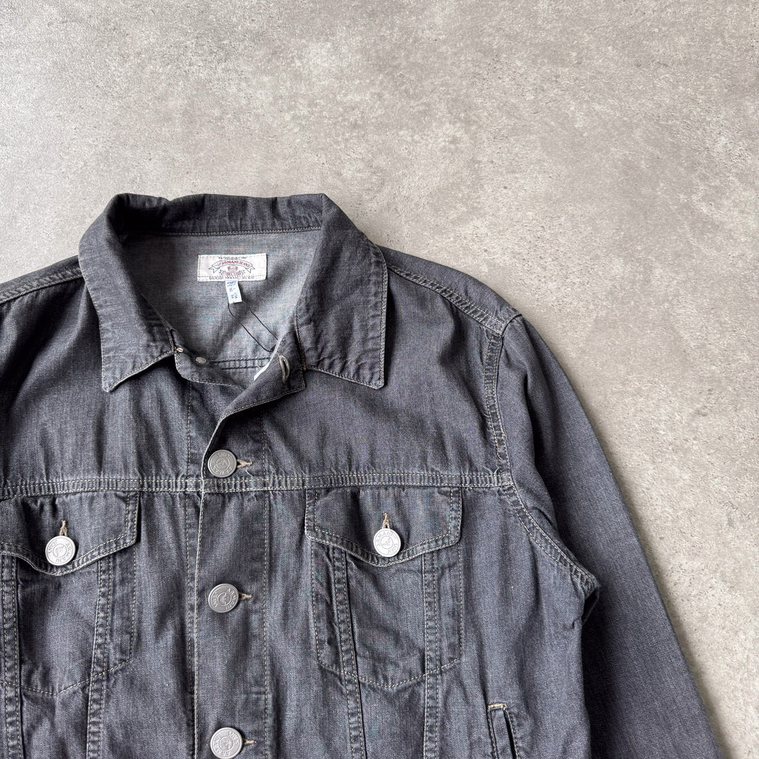 Armani Jeans Denim Jacket Dark Grey Men's M