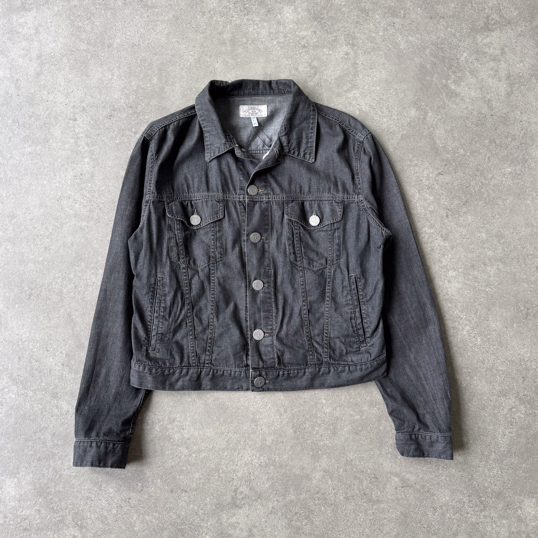 Armani Jeans Denim Jacket Dark Grey Men's M