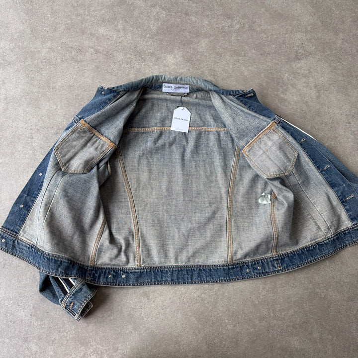 Dolce & Gabbana Denim Jacket Mid Blue Men's XL
