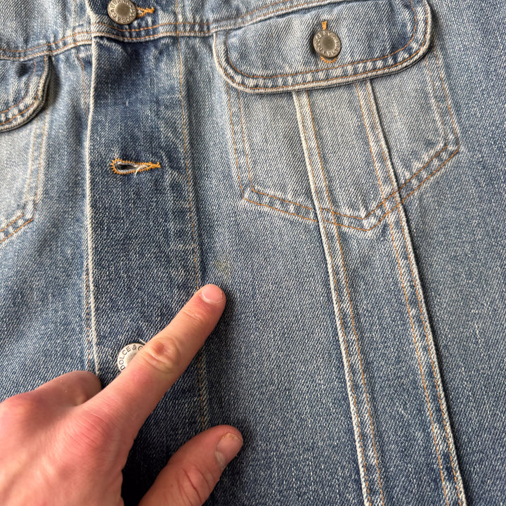 Dolce & Gabbana Denim Jacket Mid Blue Men's XL