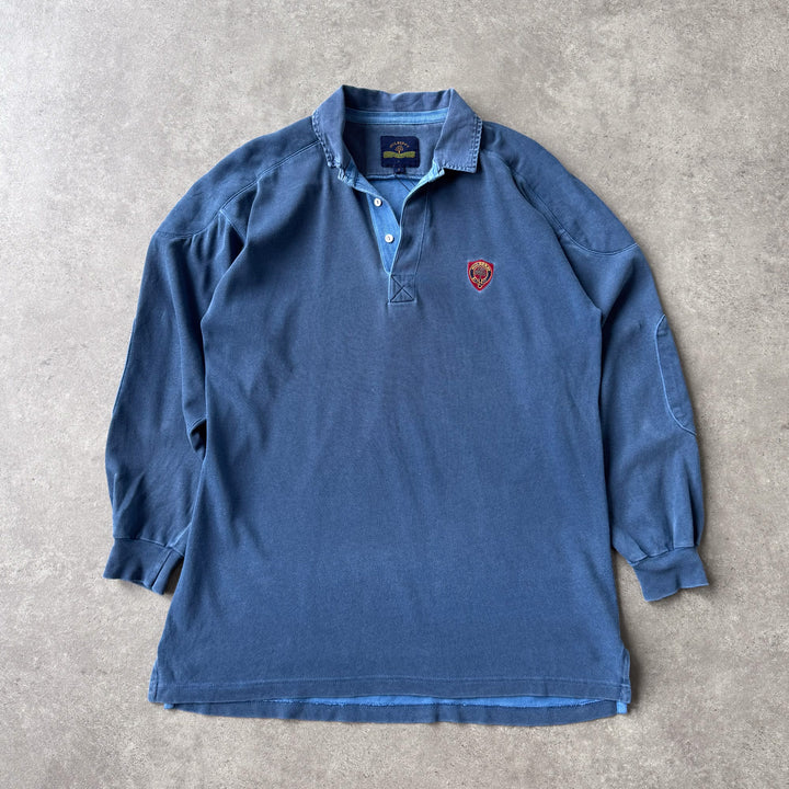 Mulberry Rugby Jumper Bottle Blue Men's M