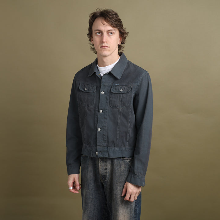 Diesel Denim Jacket Dark Grey Men's L