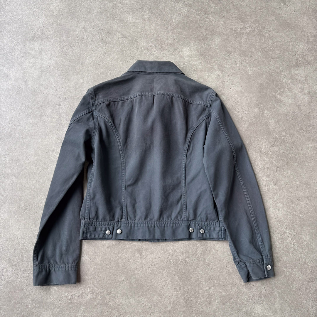 Diesel Denim Jacket Dark Grey Men's L