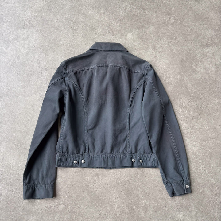 Diesel Denim Jacket Dark Grey Men's L