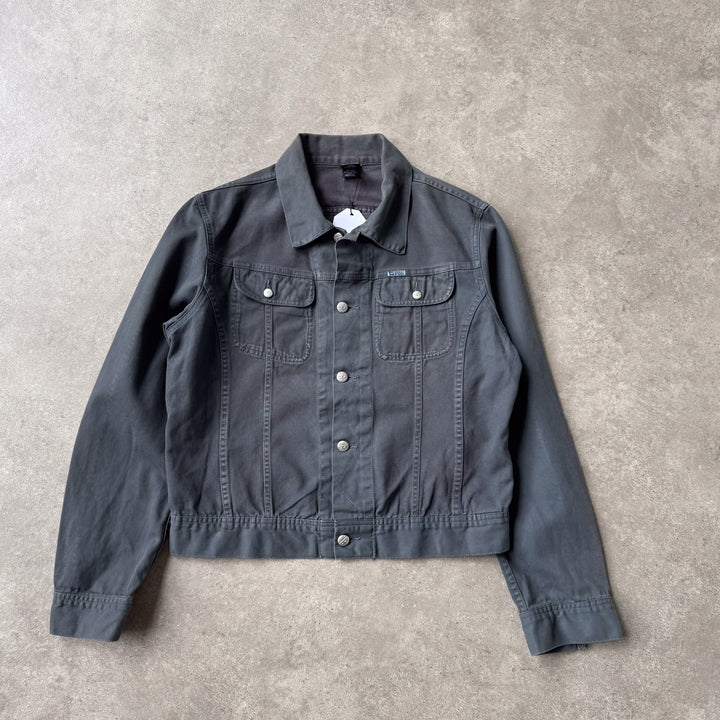Diesel Denim Jacket Dark Grey Men's L
