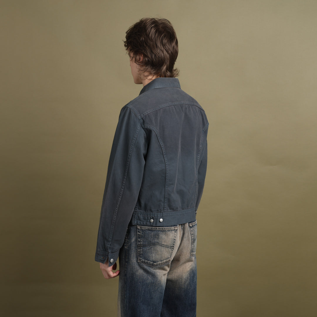 Diesel Denim Jacket Dark Grey Men's L