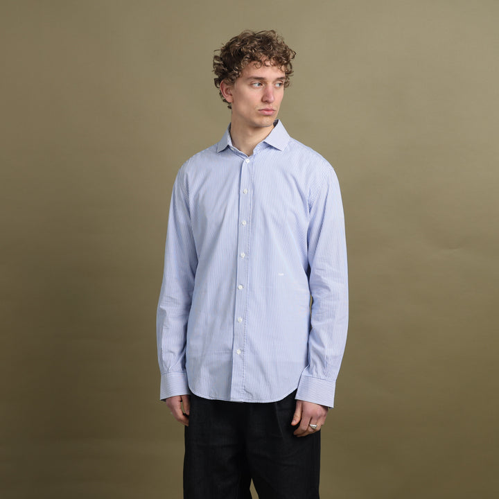 Dolce & Gabbana Dress Shirt Light Blue & White Men's L