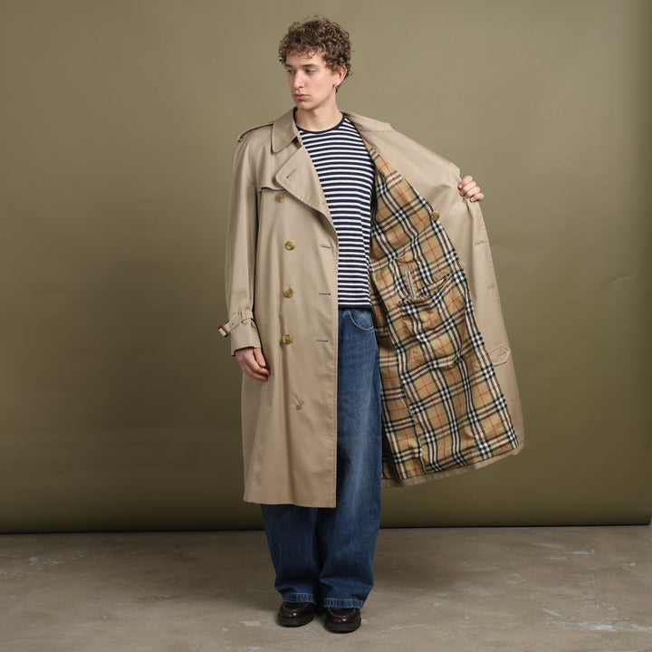 Burberry's Trench Coat Beige Men's XL