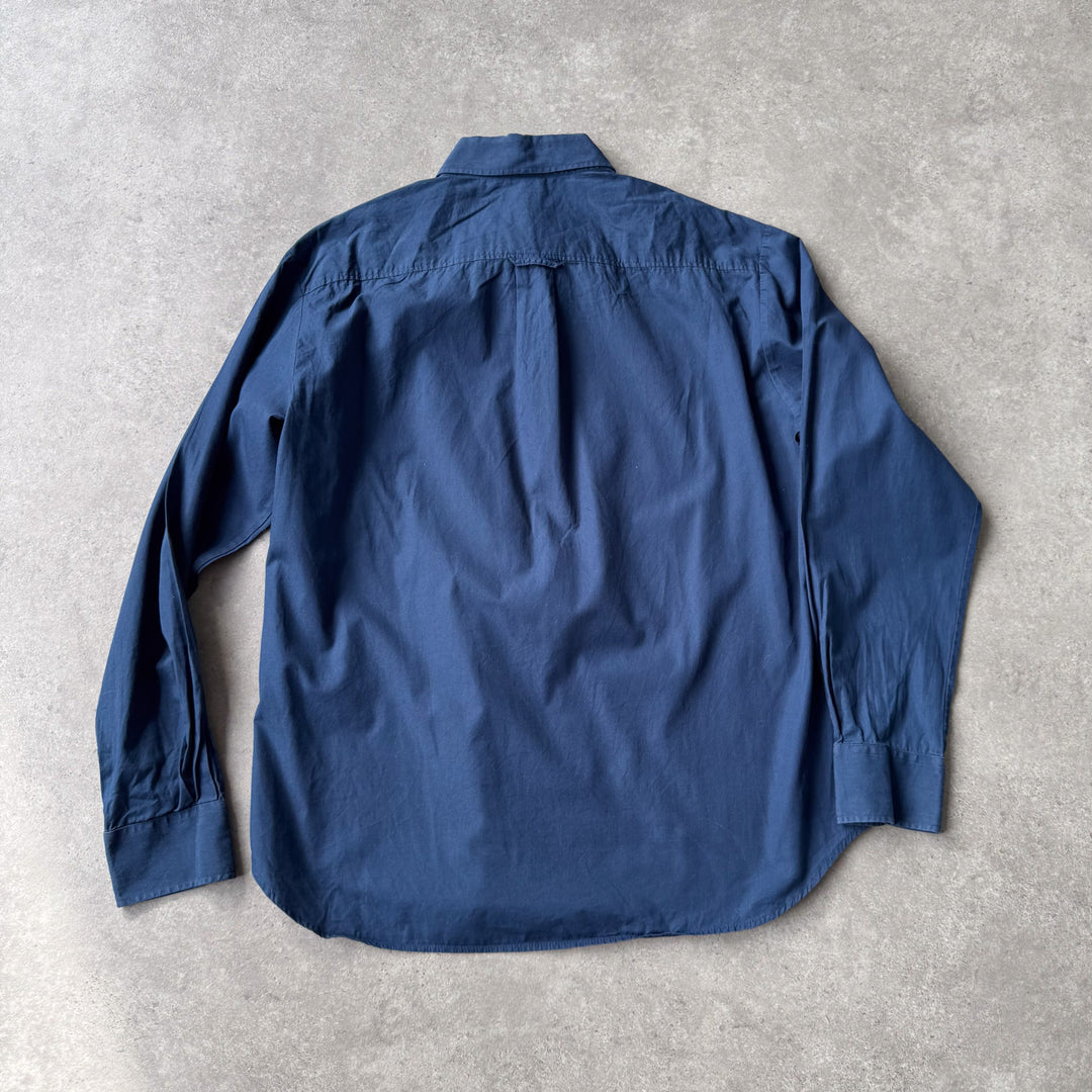 Dolce & Gabbana Dress Shirt Navy Blue Men's L