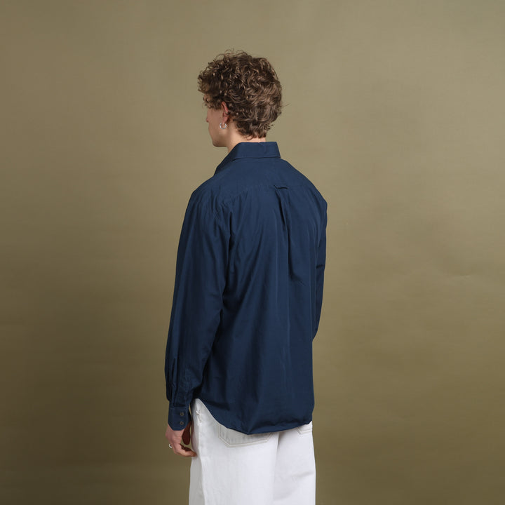 Dolce & Gabbana Dress Shirt Navy Blue Men's L