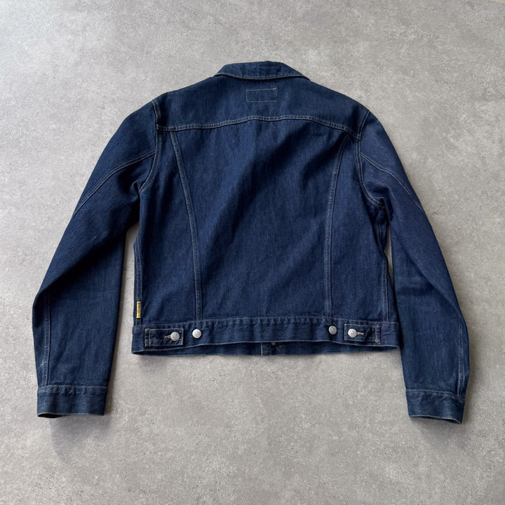 Armani Jeans Denim Jacket Dark Blue Men's XL