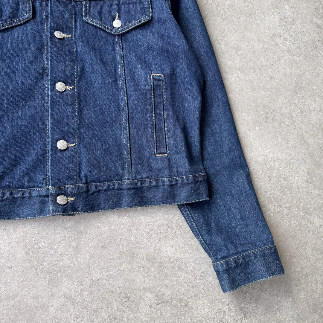 Armani Jeans Denim Jacket Dark Blue Men's XL