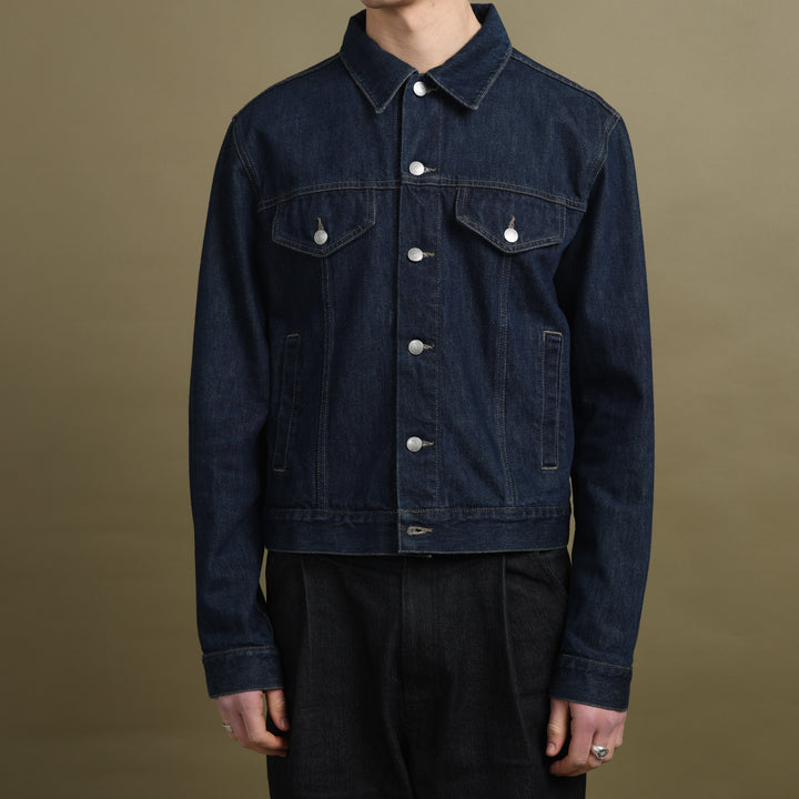 Armani Jeans Denim Jacket Dark Blue Men's XL