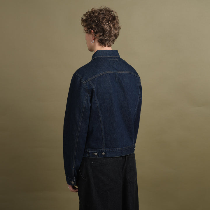Armani Jeans Denim Jacket Dark Blue Men's XL
