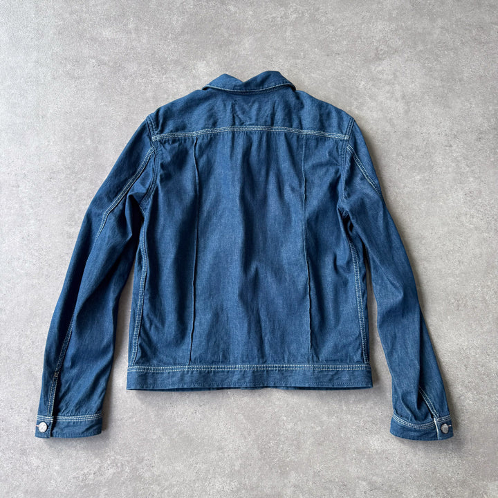 Diesel Denim Jacket Dark Blue Men's L