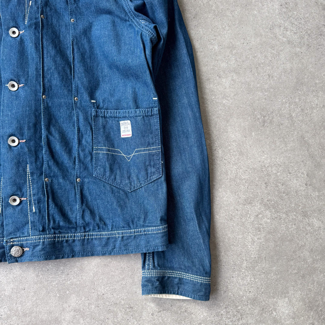 Diesel Denim Jacket Dark Blue Men's L