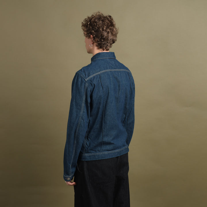 Diesel Denim Jacket Dark Blue Men's L