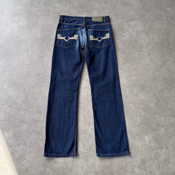 Diesel Straight Leg Jeans Dark Blue Men's W31 x L34
