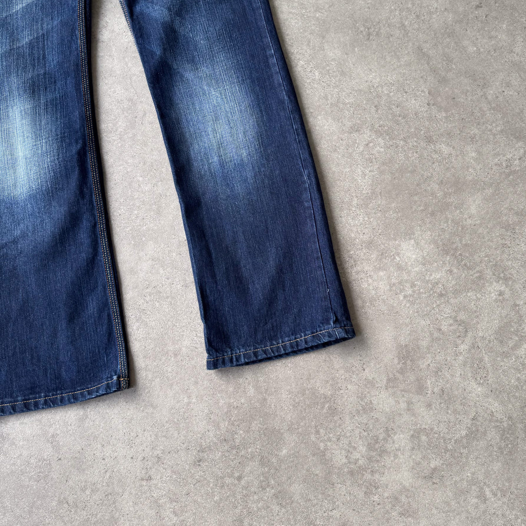 Diesel Straight Leg Jeans Dark Blue Men's W31 x L34