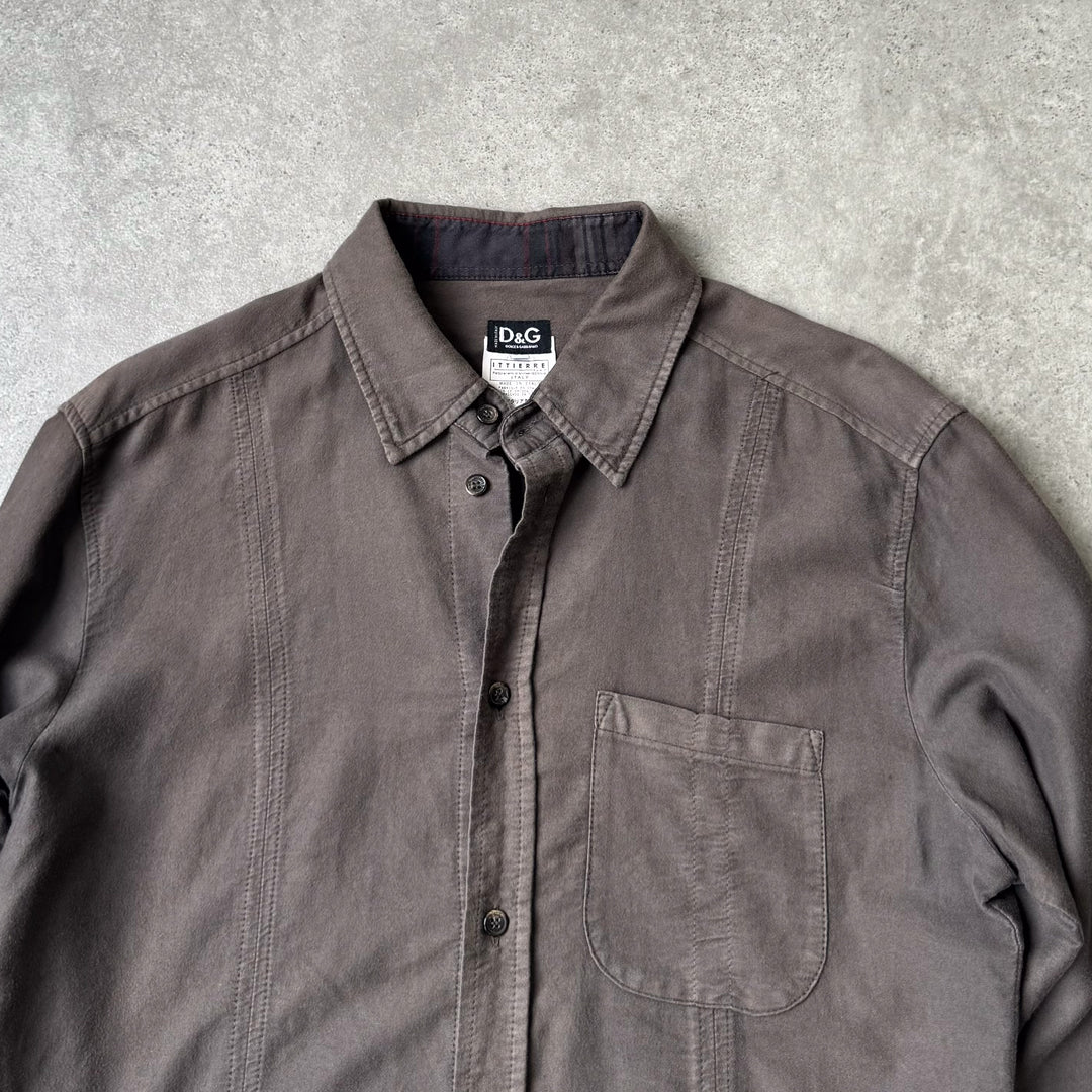 Dolce & Gabbana Shirt Brown Men's M