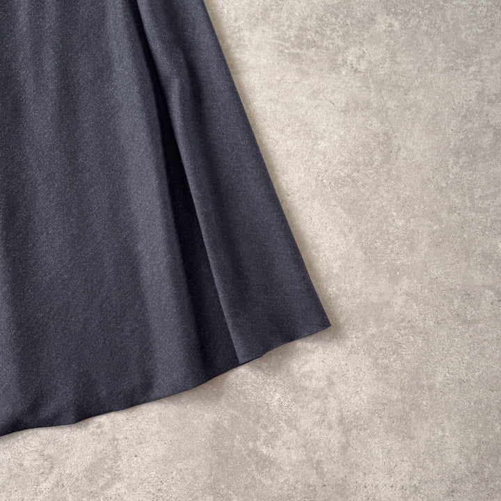 Armani Collezioni Maxi Skirt Charcoal Grey Women's UK 10