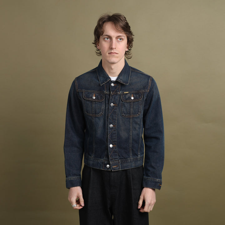 Diesel Denim Jacket Dark Blue Men's M