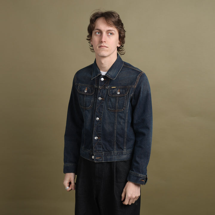 Diesel Denim Jacket Dark Blue Men's M
