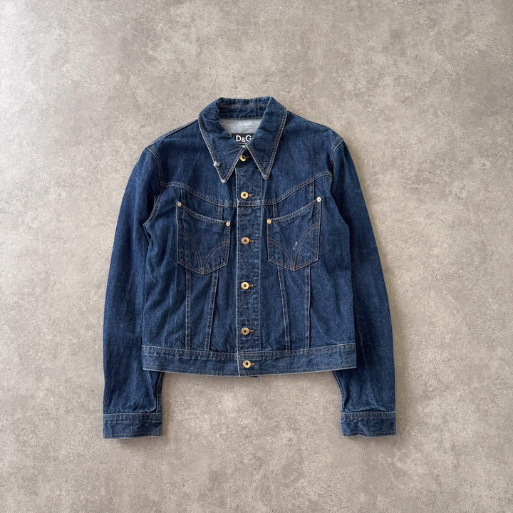 Dolce & Gabbana Denim Jacket Dark Blue Men's M