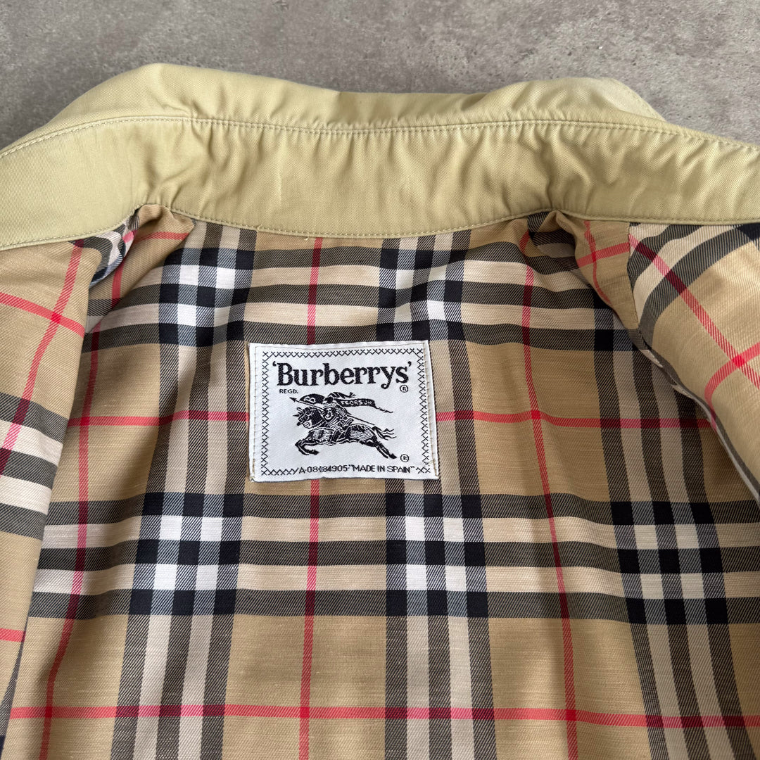 Burberry's Harrington Jacket Beige Men's S