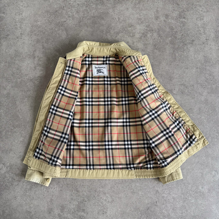 Burberry's Harrington Jacket Beige Men's S