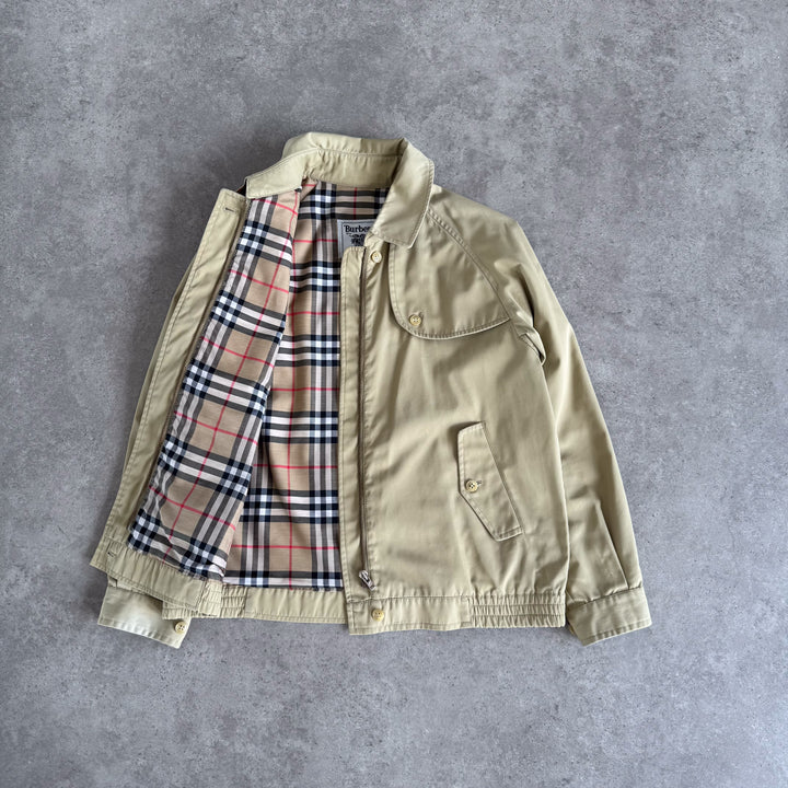 Burberry's Harrington Jacket Beige Men's S
