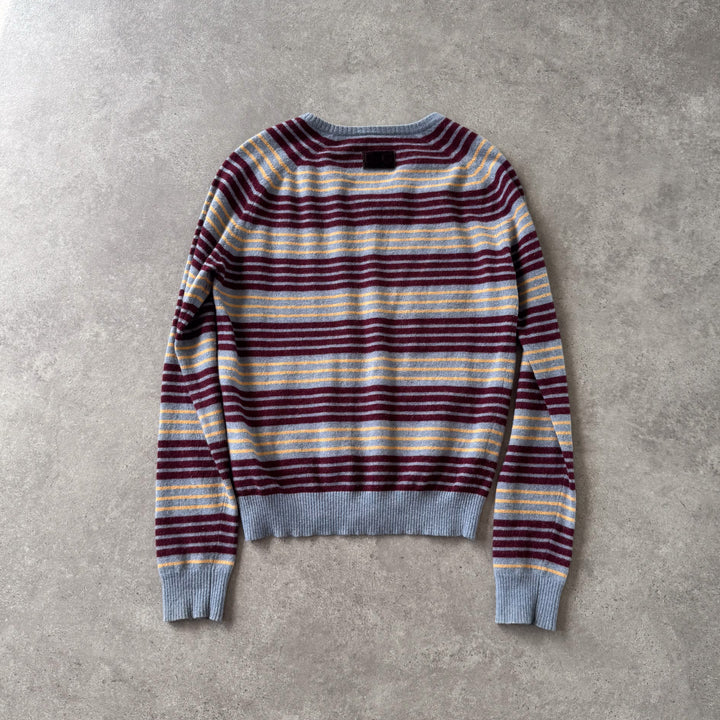 Dolce & Gabbana V-Neck Jumper Grey Men's M