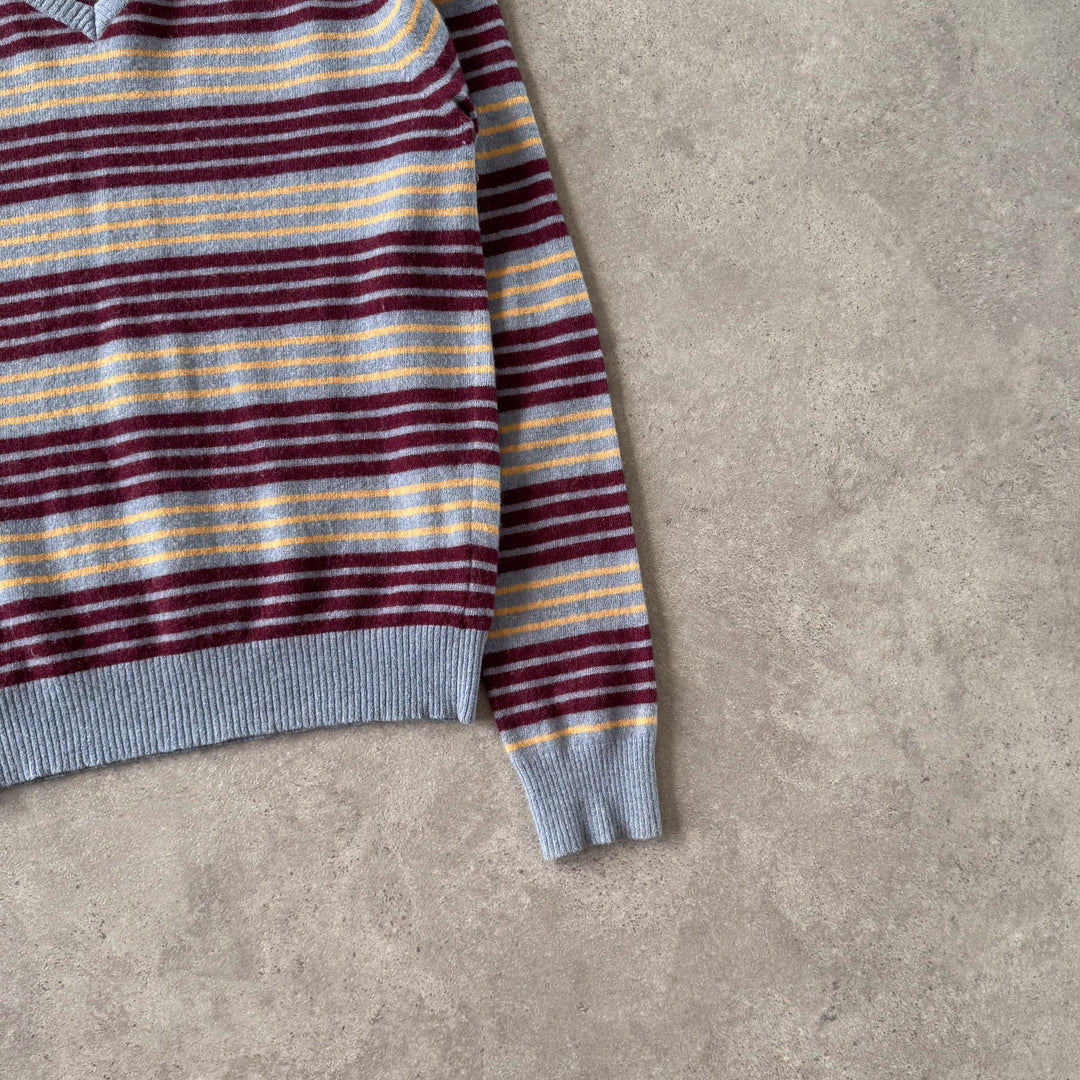 Dolce & Gabbana V-Neck Jumper Grey Men's M